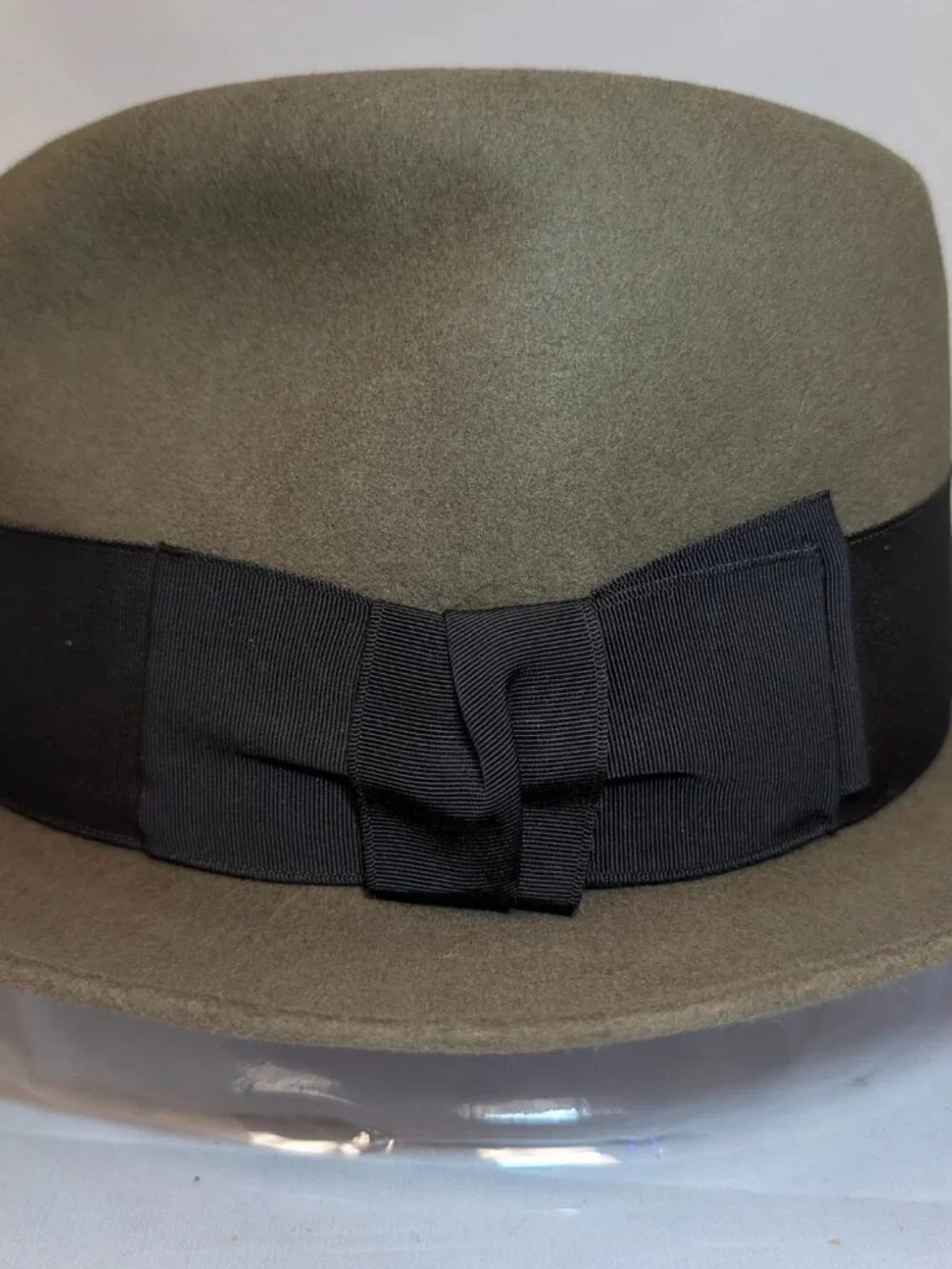 Vintage Wormser Regency Series Light Brown Fedora 7 1/4